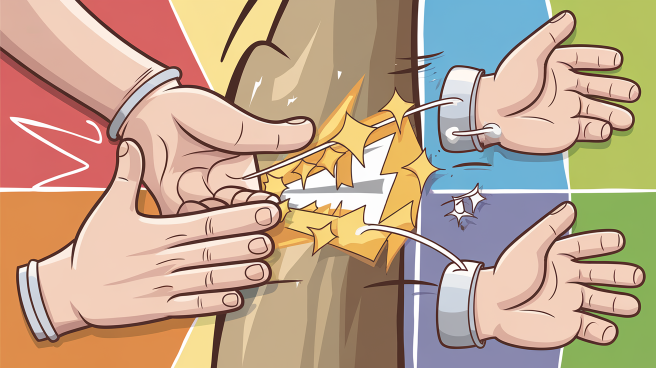 Tutorial illustration showing how to make fart sounds