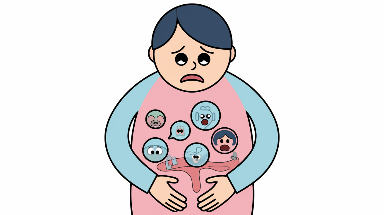 Stop sign with gas cloud